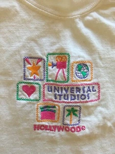 Universal Studios Kids Embroidered T-Shirt Youth Medium - Picture 1 of 5