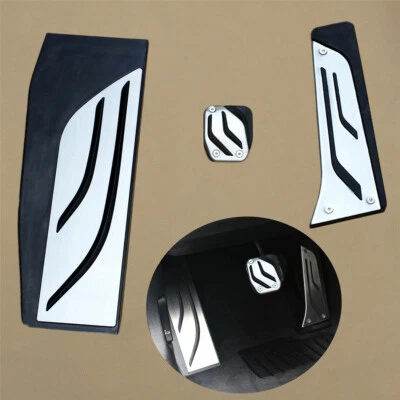 Acelerador de pie antideslizante pedal de freno de reposapiés para BMW M3 F80 M4 F82 F83 2014-20 Foto 1 de 4