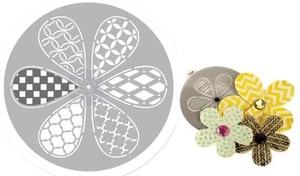 Prima Marketing PINWHEEL SCHABLONE 9 Zoll Blütenblatt Blumen Pin Rad Vorlage 576004 - Bild 1 von 1