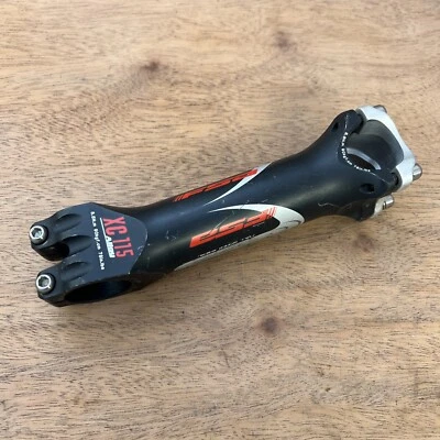 FSA XC 115 Black Mountain Bike Stem 135mm 6° 25.4mm Titanium Bolts - Image 1 of 4