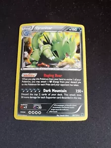 Tyranitar - Pokémon Fates Collide Holo 2016 Rara #56/124 - SPEDIZIONE GRATUITA - NM - Foto 1 di 2