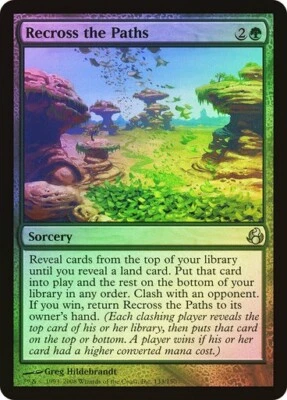 Morningtide  MTG   Foil  Recross the Paths   Magic - Image 1 of 2