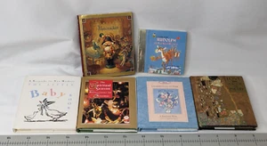 Mini Book Lot Baby Christmas Birthday Poetry Nutcracker 4 Inch - Imagen 1 de 9
