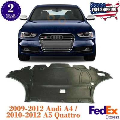 发动机防溅罩盖适用于 2009 - 2012 年奥迪 A4 / 10 - 12 A5 Quattro — 第 1/4 张图片