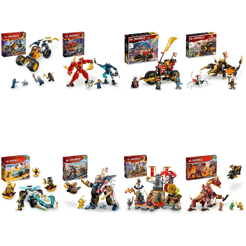 NEW LEGO Ninjago Ninja Toys Offroad Buggy Mech Dragon Racer Battle Arena Japan - Image 1 of 1