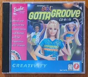 Barbie: Generation Girl Gotta Groove CD-ROM (PC, 1999) LIMPIADO Y PROBADO - Imagen 1 de 4