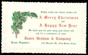TARJETA PUBLICIDAD NAVIDAD - Imagen 1 de 1