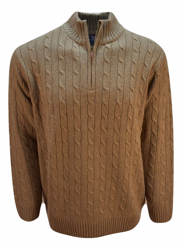 Suéter con cable Vineyard Vines para hombre mezcla de algodón cachemir y lana $185 XS,S,M Foto 1 de 1