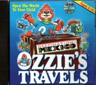Ozzie's Travels: Destination Mexico (Ages 5-10) (CD, 1995) Win/Mac - NEW in JC - Image 1 of 2