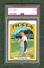 1972 Topps PSA 5 EX Al Kaline #600 Detroit Tigers Great Color H of F