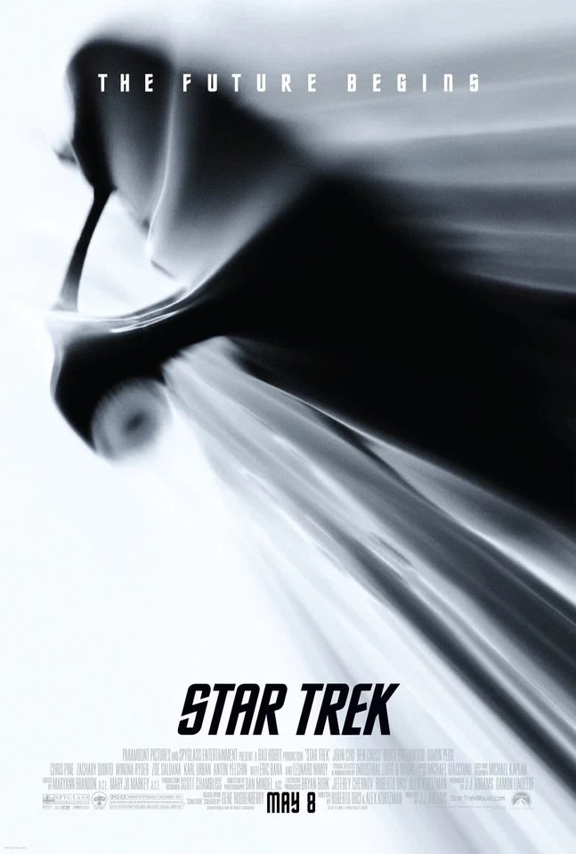 Star Trek movie poster (a) - 11" x 17" - Chris Pine