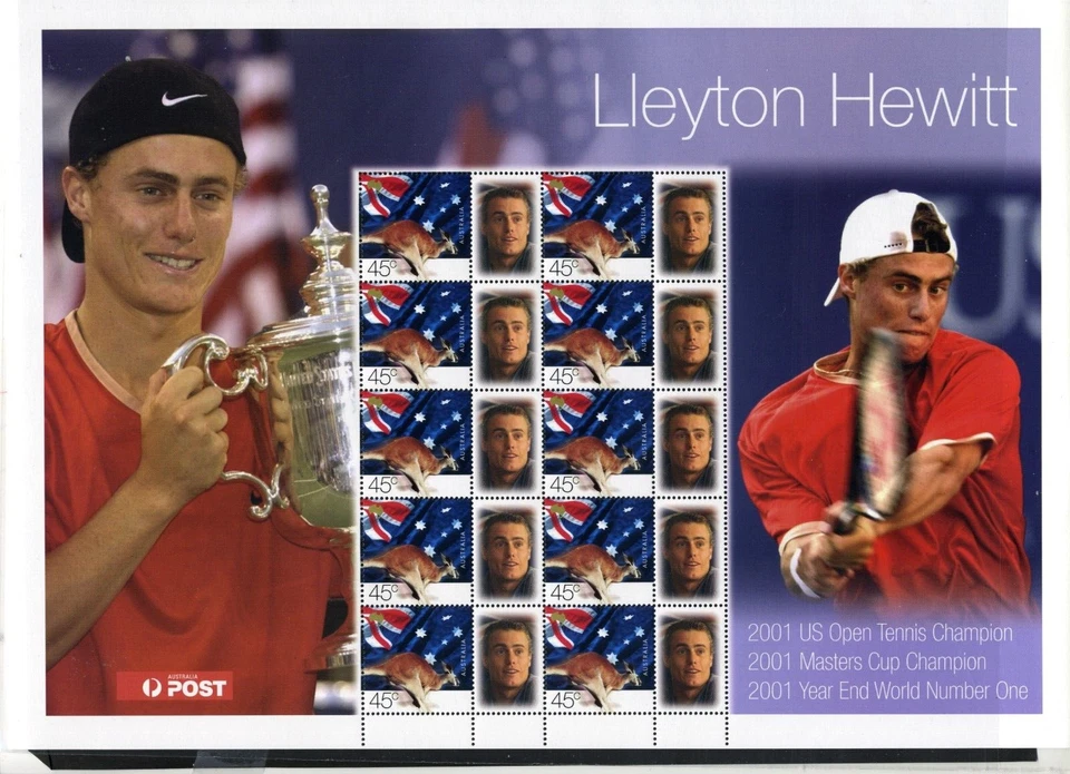 AUSTRALIA MNH Lleyton Hewitt Evento Especial S/S AA718 Foto 1 de 1