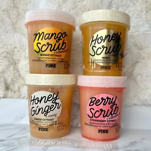 Victoria's Secret Pink Body Sugar Scrub Exfoliating Shower Smoothing 10 Oz - Picture 1 of 13