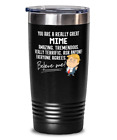 Funny Trump Gift for Mime Tumbler Mug Present for Work Coworker Family - 20oz St