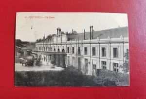 CPA 86 POITIERS - La Gare - Foto 1 di 2