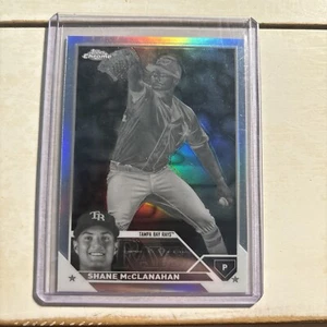 Rifrattore negativo cromato Topps 2023 #169 raggi Shane McClanahan - Foto 1 di 2