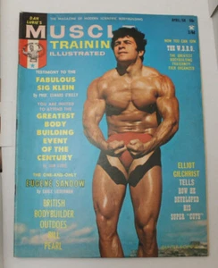 April 1968 Muscle Training Illustrated Magazine Gunter Kohout Mike Ferraro - Picture 1 of 3