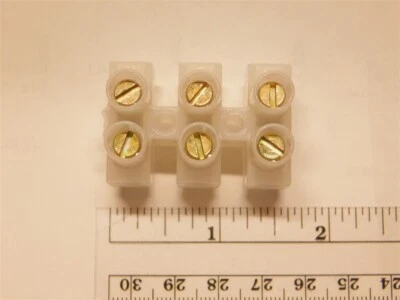 3 Alltech Corp 40.703 TSF16 15mm Pitch 63A 3Position Eurostrip Terminal Strips - Image 1 of 2