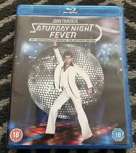 Saturday Night Fever (1977) UK Region Free Blu Ray John Travolta DISCO BEE GEES