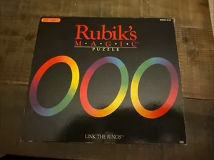 Matchbox RUBIK'S MAGIC PUZZLE with Box, Instructions, And Solutions Book - Picture 1 of 11