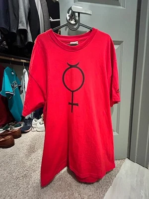 Ultra Rare Sandman DC comics shirt red vintage 1999 Graphitti - Image 1 of 4