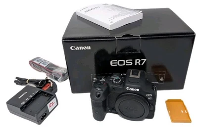Unused Canon EOS R7 Mirrorless Camera Body Boxed. - Image 1 of 3
