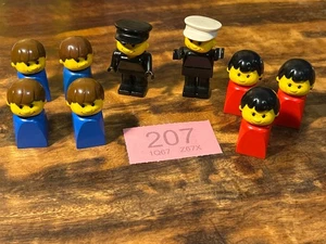 80s Vintage Lego Figures Postman Fabuland Style - Picture 1 of 4