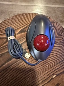 LOGITECH T-BB14 - Trackball Marble Mouse USB - Tested Works With Ball - Picture 1 of 7