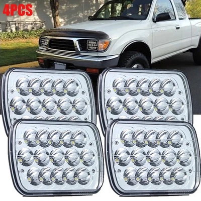 4PCS 5x7 7x6" For Chevy Express 1500 2500 Cargo Van Sealed LED Headlights US Foto 1 de 4