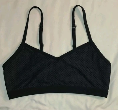 Sujetador deportivo negro Lorna Jane 000 camiseta sin mangas talla mediana  Foto 1 de 4