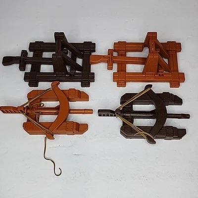 1993 Винтажные арбалеты и катапульты настольные игры части запасные части x4 - Изображение 1 из 3