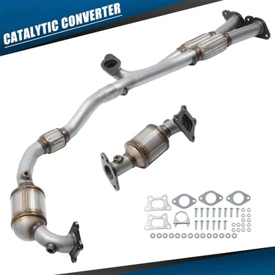 🔥 NEW Both Catalytic Converter & Flex Pipes For Cadillac SRX 3.6L 2012-2016 OEM Foto 1 de 4