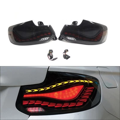 Tail Light Sequential Rear Lamps Brake Lamp For BMW 2 Series F22 F23 M2 F87 Grey - Image 1 of 4