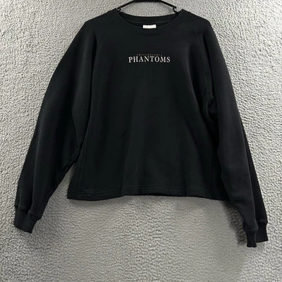 Sudadera vintage Philadelphia Phantoms para mujer negra grande algodón Jansport Foto 1 de 4