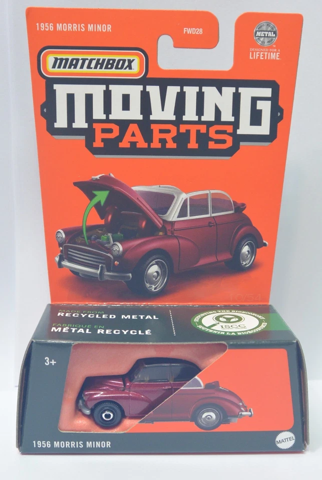 2025 Matchbox Moving Parts car 1956 Morris Minor - Image 1 of 1