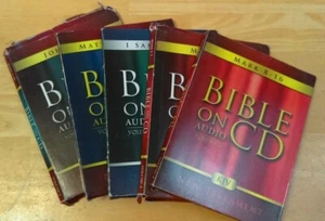 Bible on Audio CD: Mark 1-7, Mark 8-16, 1 Samuel 1-16, Matthew 16-28, John 1-10 - Picture 1 of 12