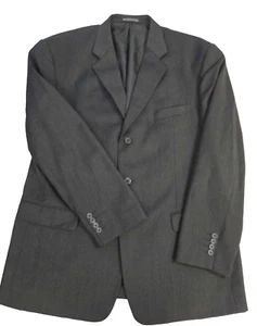 Balenciaga Men's Black 100% Wool Blazer Made in Korea Size L - Picture 1 of 13