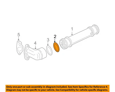 FORD OEM 99-03 F-250 Super Duty-Oil Cooler O-Ring Seal 1C3Z6C610BA - Image 1 of 2
