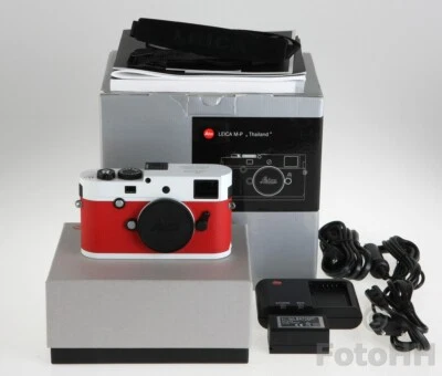 LEICA * MP-240 * TAILANDIA EDICIÓN LIMITADA EN COLOR "ROJO Y BLANCO" ARTÍCULO RARO Foto 1 de 4
