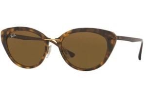 Ray Ban Shiny Havana Women's Sunglasses RB4250 710 73 - Picture 1 of 1