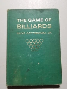 The Game Of Billiards 1964 Clive Cottingham, Jr. HC - Picture 1 of 12
