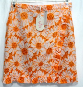 Anthropologie Plenty Floral Embroidered Skirt Tracy Reese Women's Size Small - Picture 1 of 15