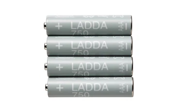 LADDA Rechargeable Battery | HR03 AAA | 1.2V 750mAh - Image 1 of 3