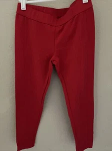 Janie And Jack Red Ponte Pants 12 - Picture 1 of 4