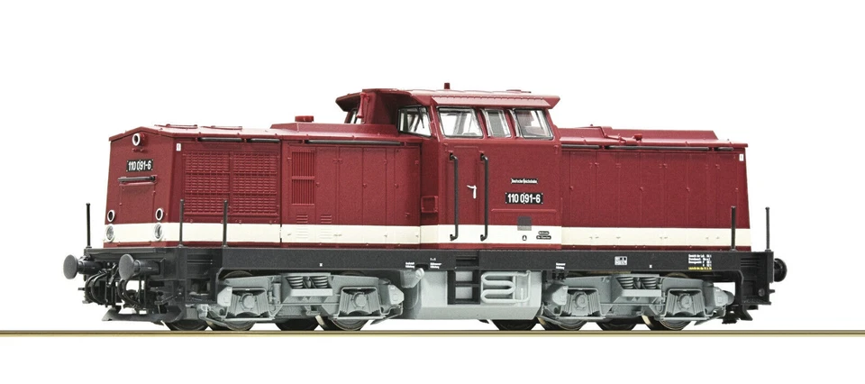 Roco TT Diesellok BR 110 der DR - Rot (36339)