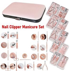Cuticle Grooming Tools Nail Clipper Manicure Set Ear Pick Grooming Kit  Travel