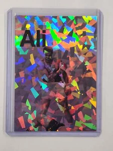 Muhammad Ali Artist Signed Boxing Refractor Art Card 1/1 - Picture 1 of 2