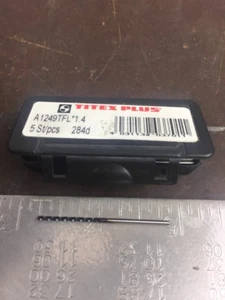 NEW Titex 1.4MM Parabolic TiNAL Jobber Drill #A1249TFL QTY-5 L191 FREE SHIP - Picture 1 of 3