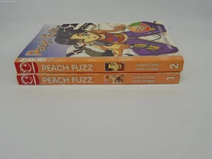 Peach Fuzz Manga Volume 1 - 2 Paperback signed by Jared Hodges and Lindsay Cibo - Picture 1 of 6