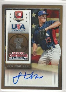 Jacob Nix 2015 Panini Contenders Draft Ticket Autograph USA Baseball Auto Padres - Picture 1 of 1
